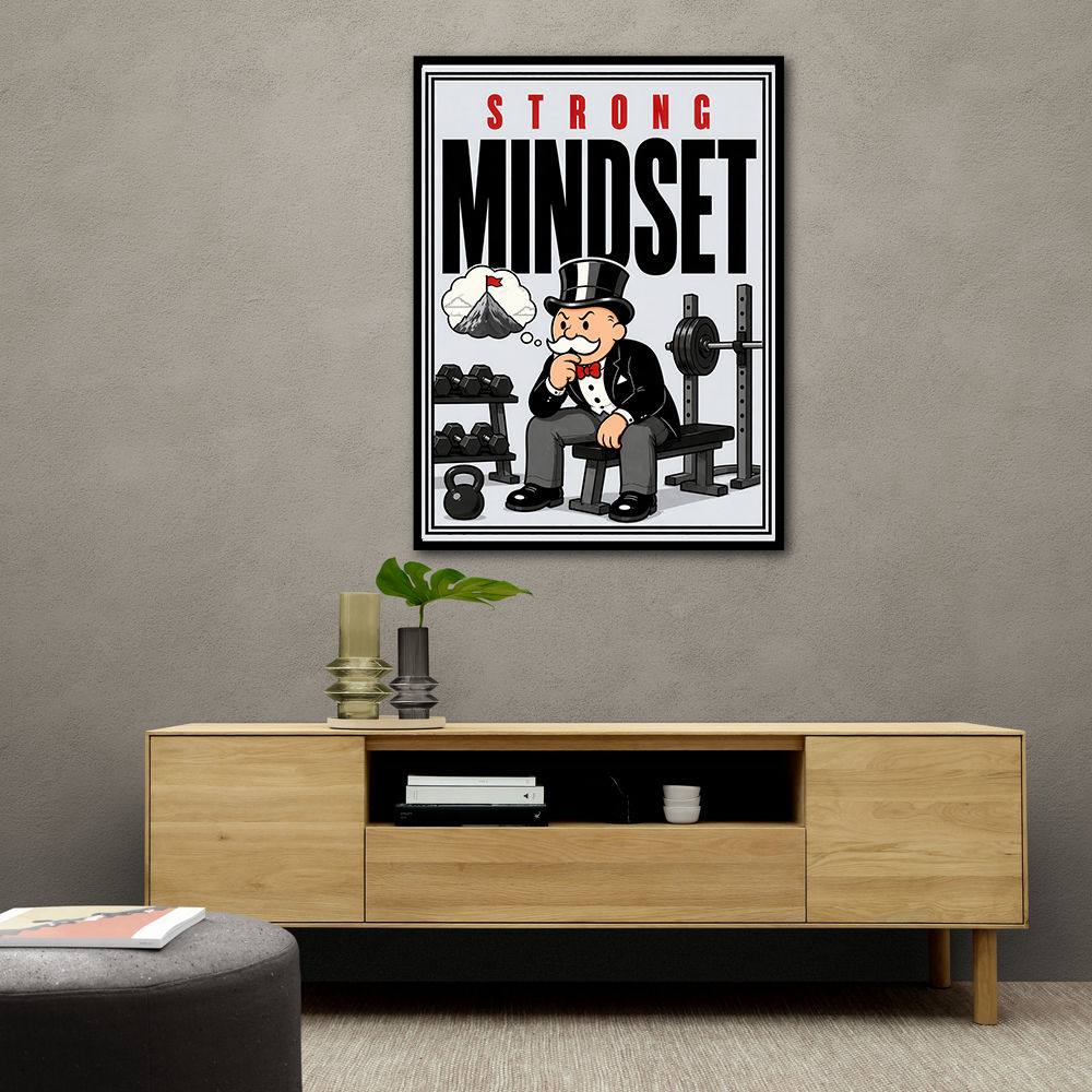Strong Mindset Gym Motivation