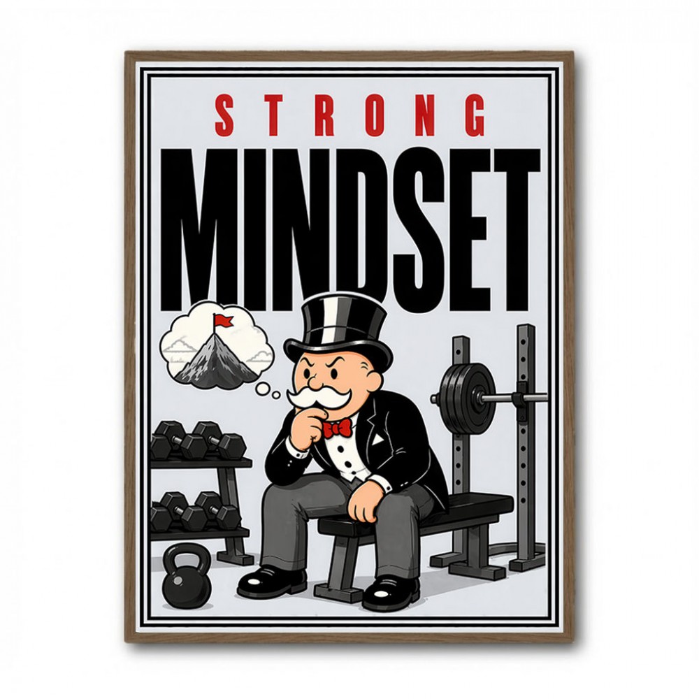 Strong Mindset Gym Motivation