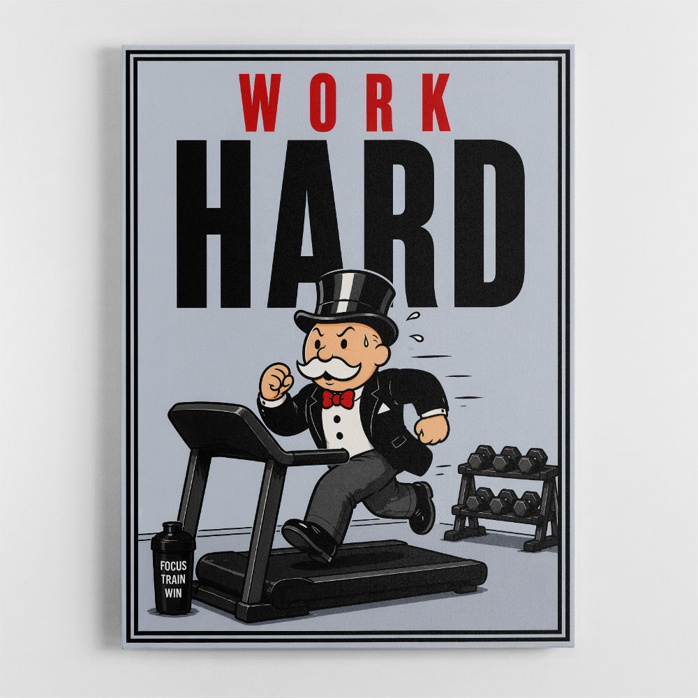 Work Hard Gym Motivation