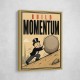 Build Momentum – Hard Work & Progress Wall Art