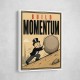 Build Momentum – Hard Work & Progress Wall Art
