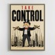 Take Control – Wealth & Power Motivational Wall Art