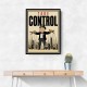 Take Control – Wealth & Power Motivational Wall Art