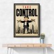 Take Control – Wealth & Power Motivational Wall Art