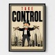 Take Control – Wealth & Power Motivational Wall Art