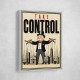 Take Control – Wealth & Power Motivational Wall Art
