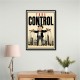 Take Control – Wealth & Power Motivational Wall Art