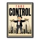Take Control – Wealth & Power Motivational Wall Art