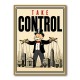 Take Control – Wealth & Power Motivational Wall Art