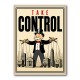 Take Control – Wealth & Power Motivational Wall Art