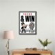 Focus & Win – Target Achievement Motivational Art
