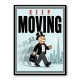 Keep Moving – Consistency & Discipline Wall Art