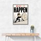 Make It Happen – Wealth & Action Wall Art