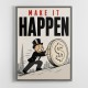 Make It Happen – Wealth & Action Wall Art