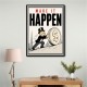 Make It Happen – Wealth & Action Wall Art