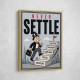 Never Settle – Success Ladder Motivational Art