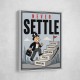 Never Settle – Success Ladder Motivational Art