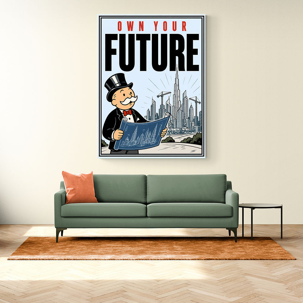 Own Your Future – Dubai Success Vision Art