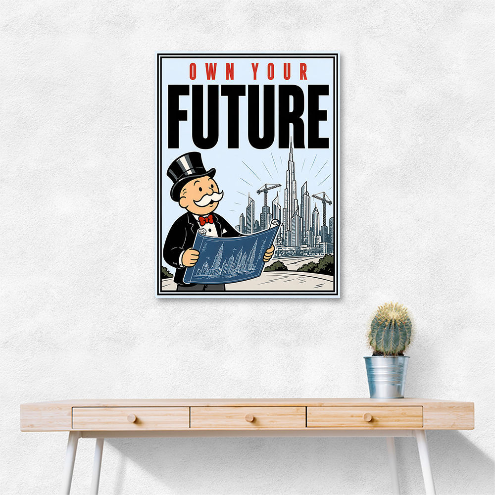 Own Your Future – Dubai Success Vision Art