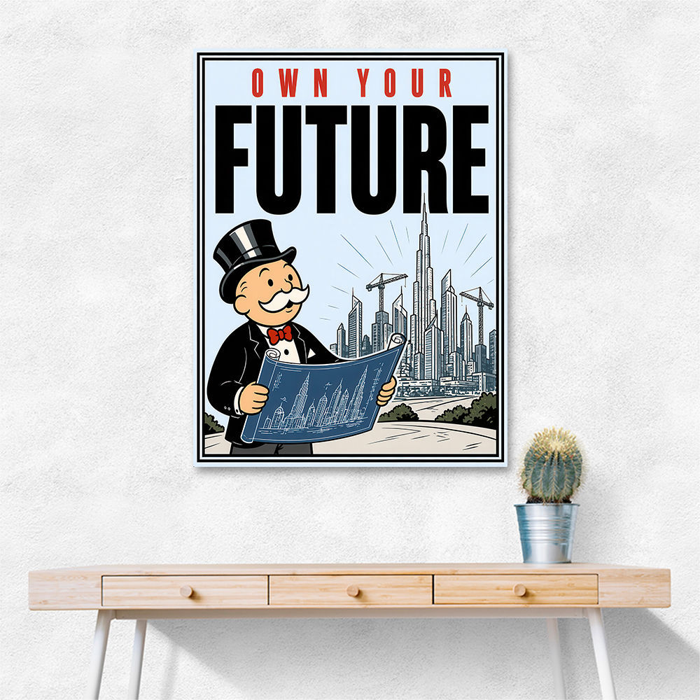 Own Your Future – Dubai Success Vision Art