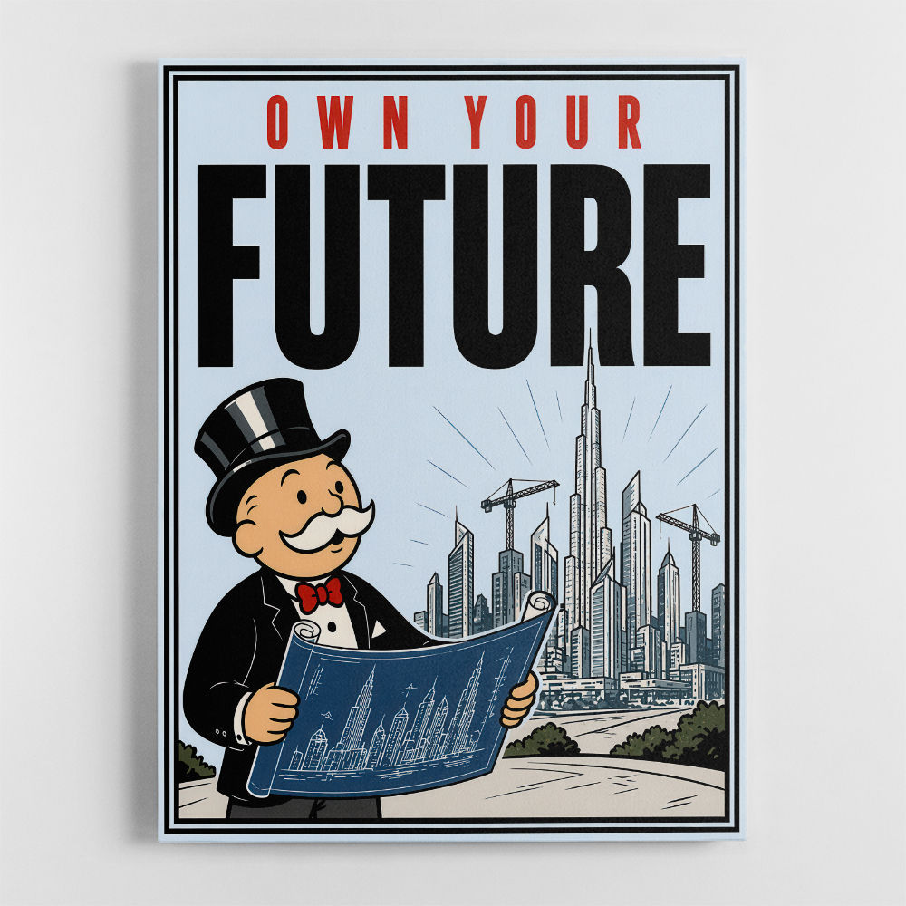 Own Your Future – Dubai Success Vision Art