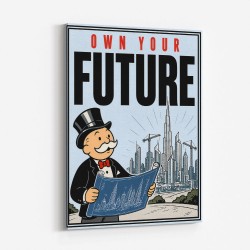 Own Your Future – Dubai Success Vision Art