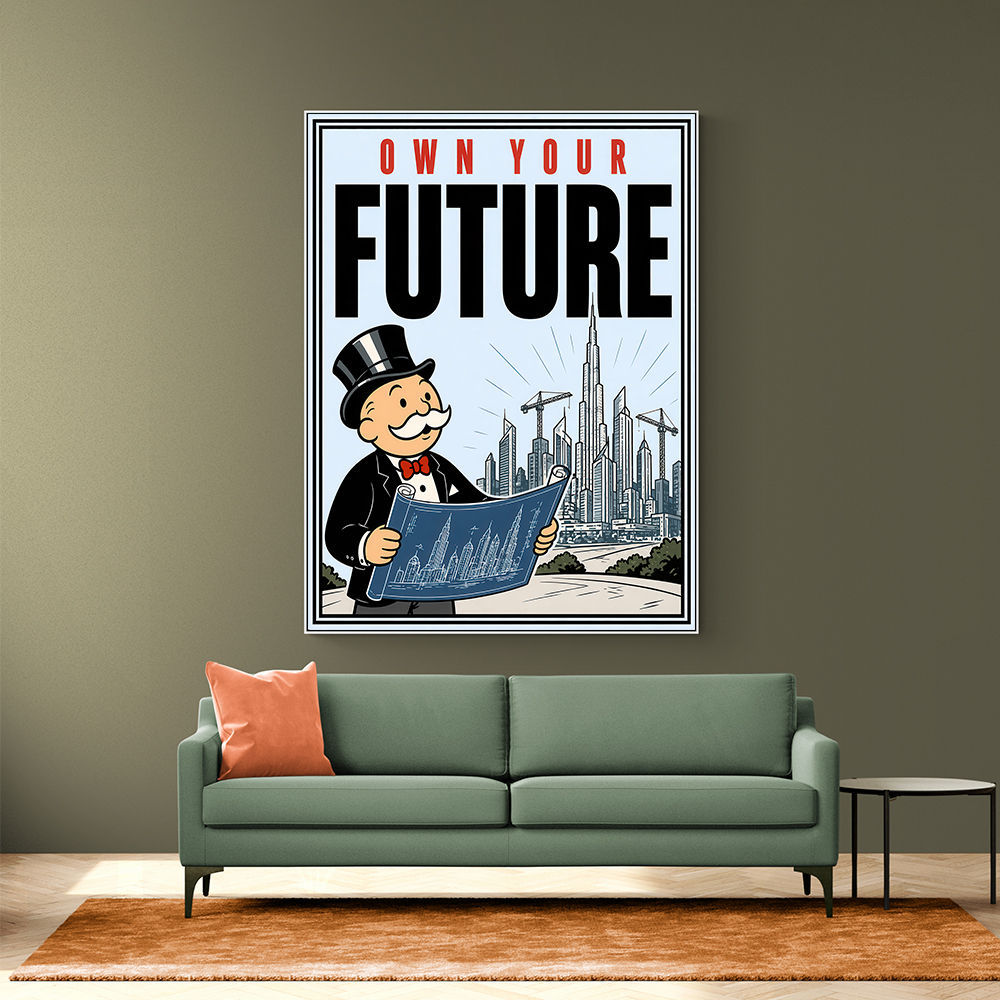 Own Your Future – Dubai Success Vision Art
