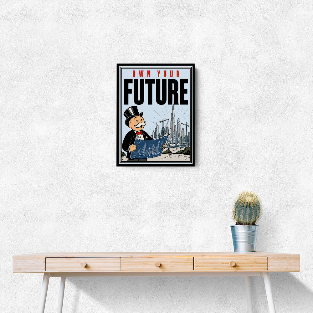 Own Your Future – Dubai Success Vision Art