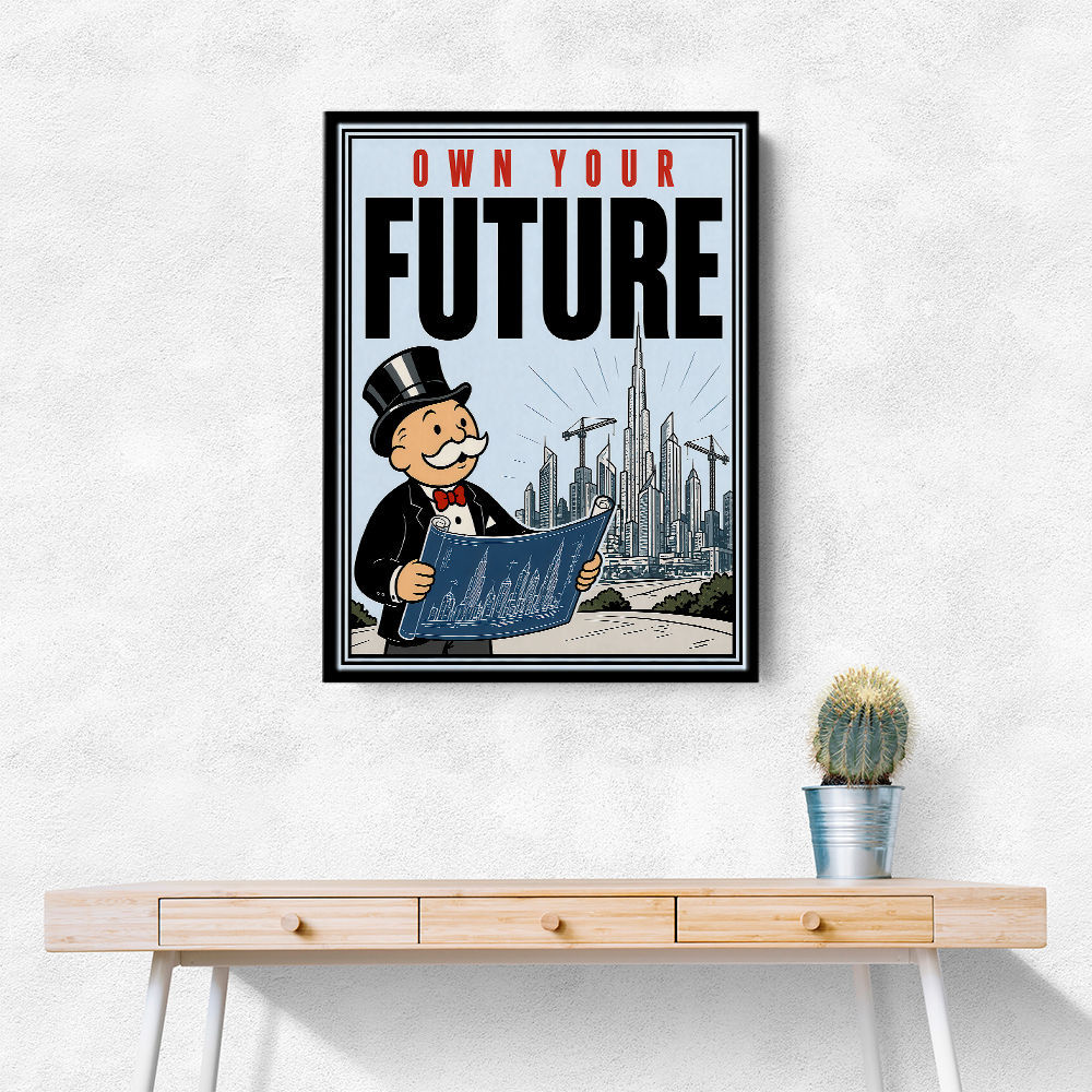 Own Your Future – Dubai Success Vision Art