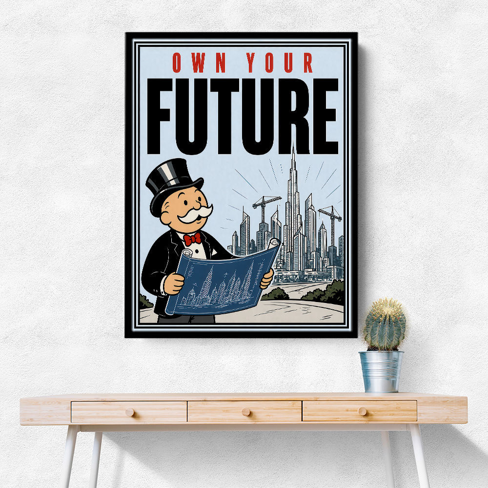 Own Your Future – Dubai Success Vision Art
