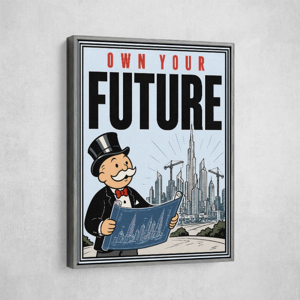 Own Your Future – Dubai Success Vision Art