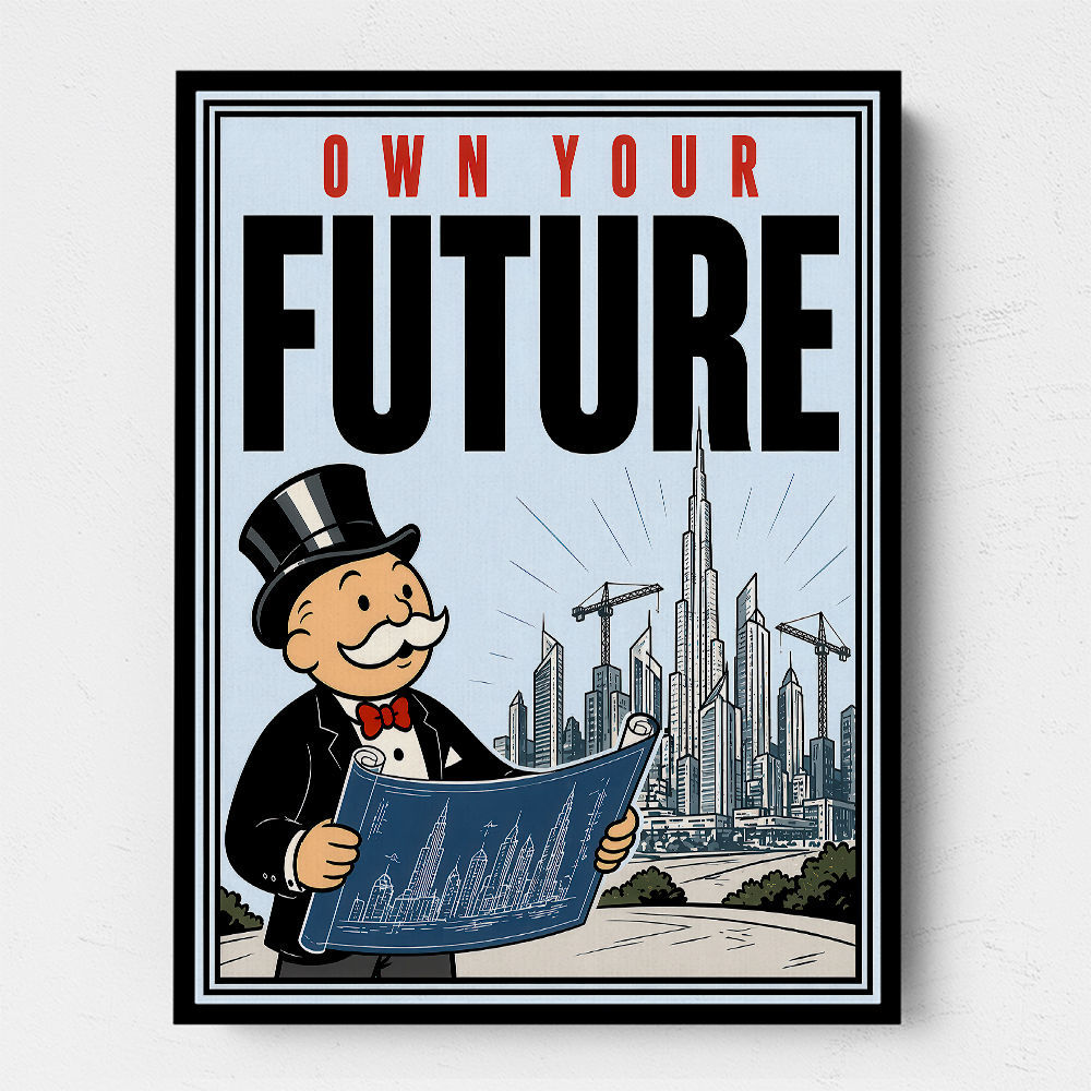 Own Your Future – Dubai Success Vision Art