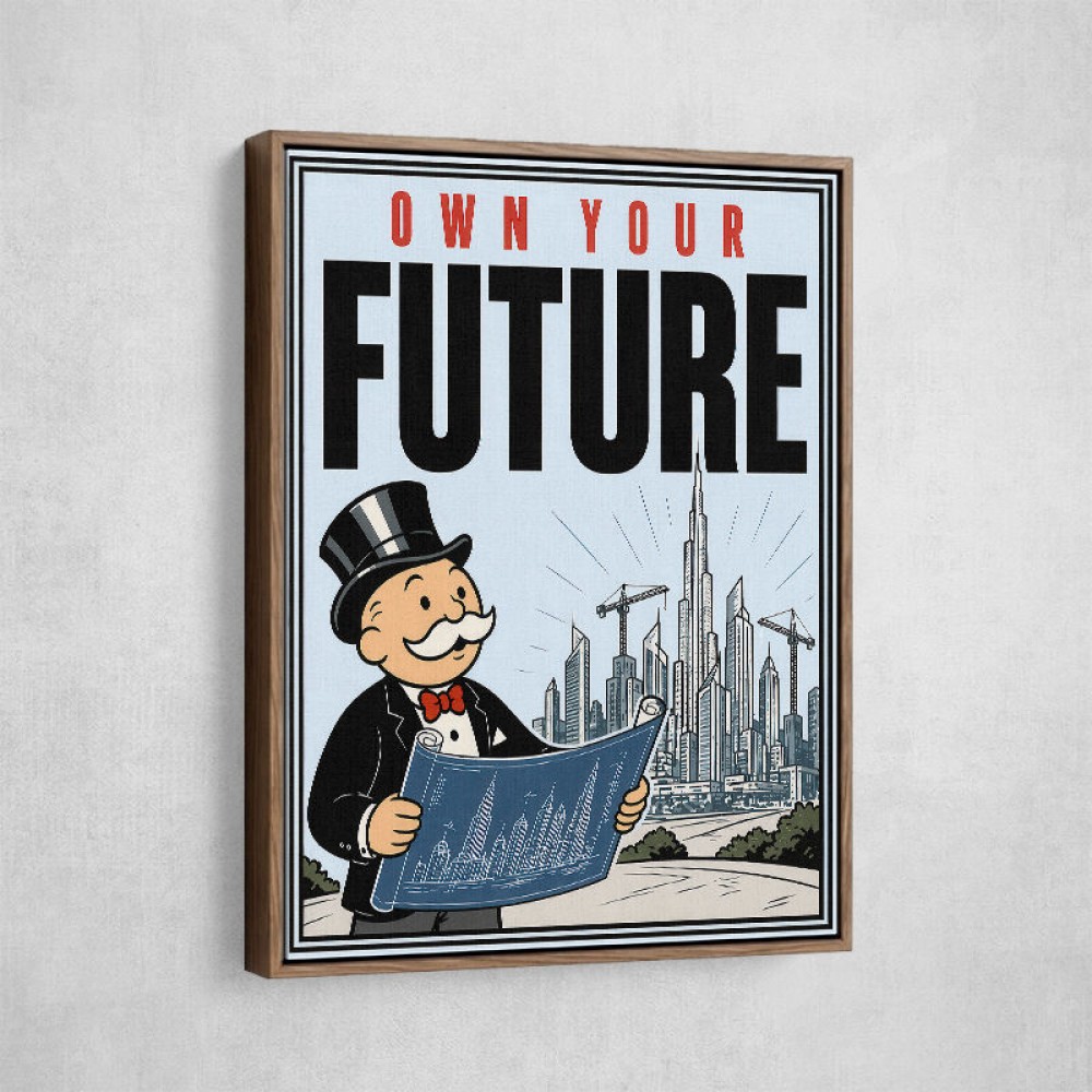 Own Your Future – Dubai Success Vision Art