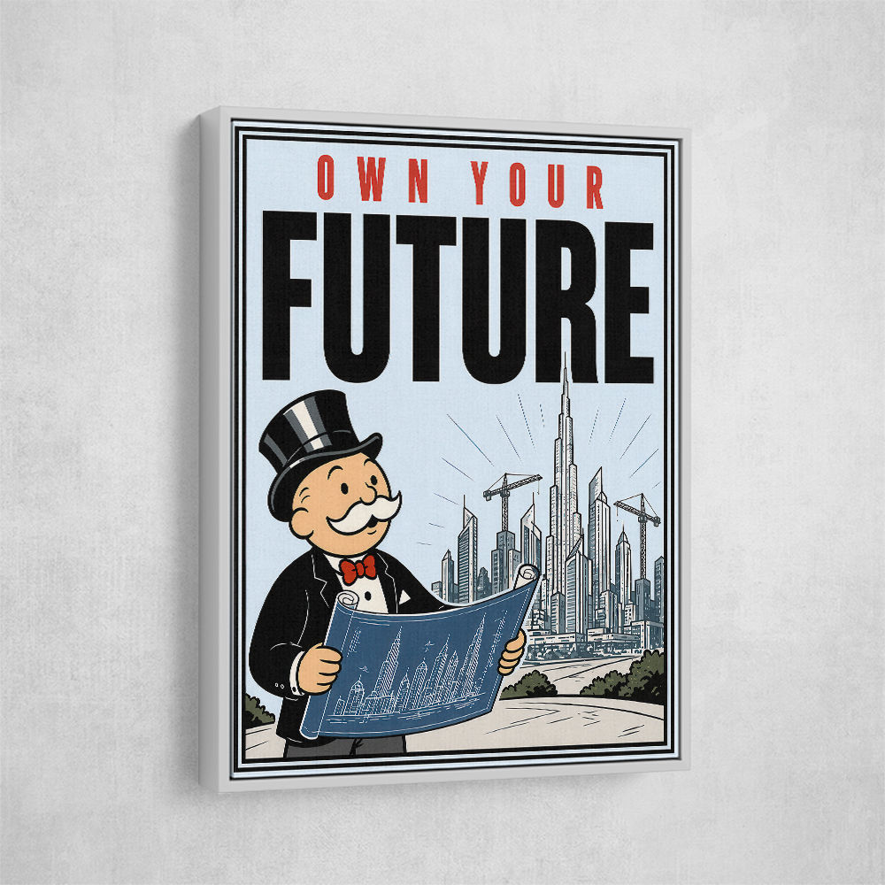 Own Your Future – Dubai Success Vision Art