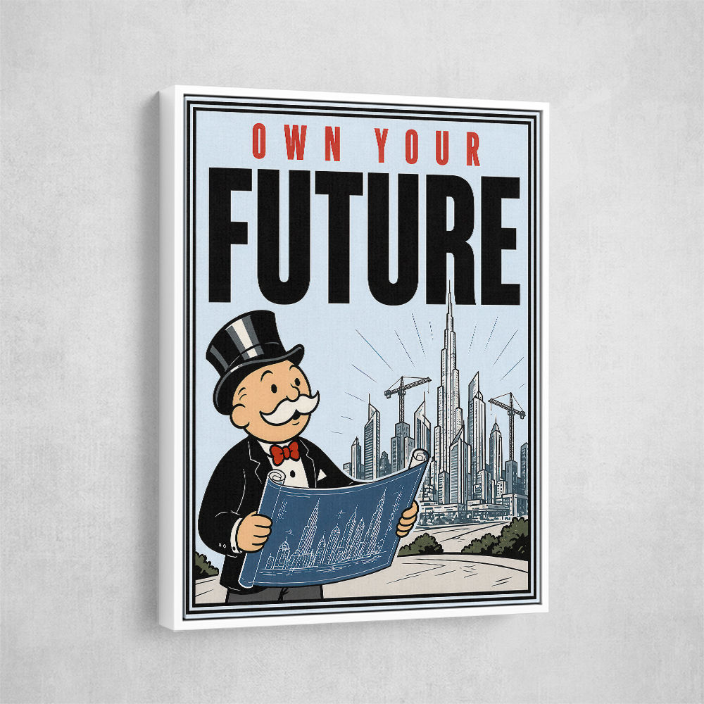 Own Your Future – Dubai Success Vision Art