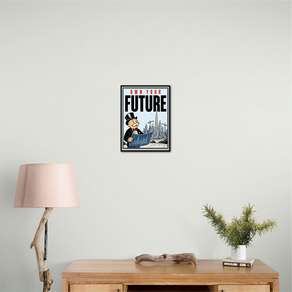 Own Your Future – Dubai Success Vision Art