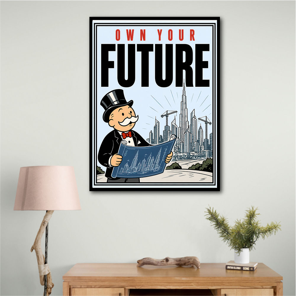 Own Your Future – Dubai Success Vision Art