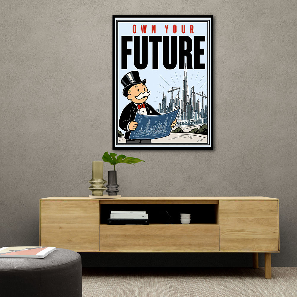 Own Your Future – Dubai Success Vision Art