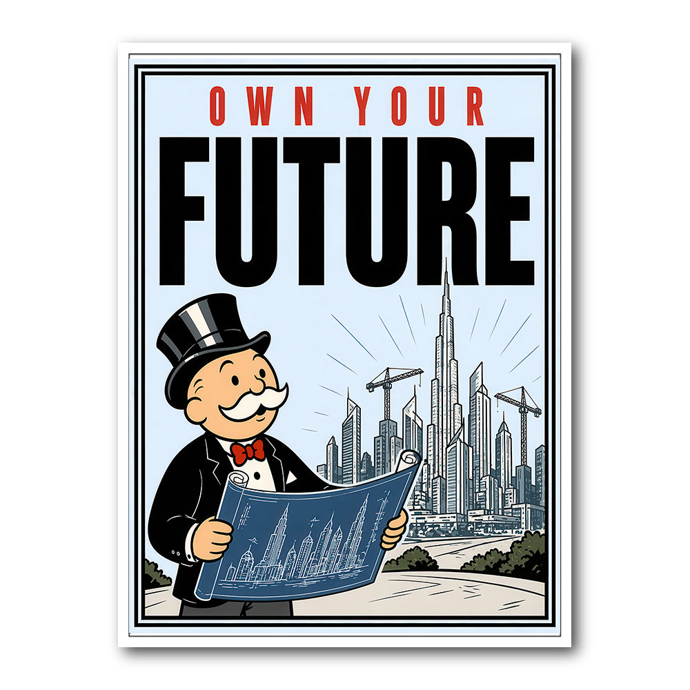 Own Your Future – Dubai Success Vision Art