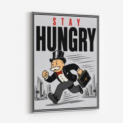 Stay Hungry – Hustle & Drive Motivational Art