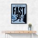 Adapt Fast – Break Barriers Success Poster