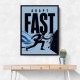 Adapt Fast – Break Barriers Success Poster