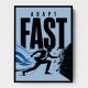 Adapt Fast – Break Barriers Success Poster