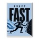 Adapt Fast – Break Barriers Success Poster