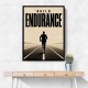 Build Endurance – Long Road Success Poster 
