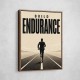 Build Endurance – Long Road Success Poster 