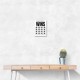 Consistency Wins – Discipline Grid Wall Art 
