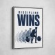 Discipline Wins – Progression Strength Artwork 