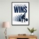 Discipline Wins – Progression Strength Artwork 