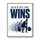 Discipline Wins – Progression Strength Artwork 